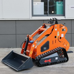 1 Ton Mini Excavator + Mini Skid Steer Loader 13.5HP B&S Gas EPA Free Shipping