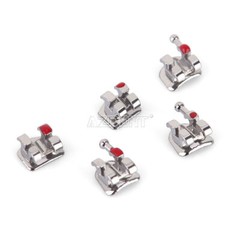 AZDENT Dental Orthodontic Brackets Braces Standard Roth .022 Hooks 3-4-5