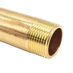 Thrifco 5320005 1/2 inch x 3 Inch Brass Nipple