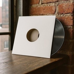 1000 – Pack White Paper Vinyl 45 RPM Record Inner Sleeves 7-Inch LP Album