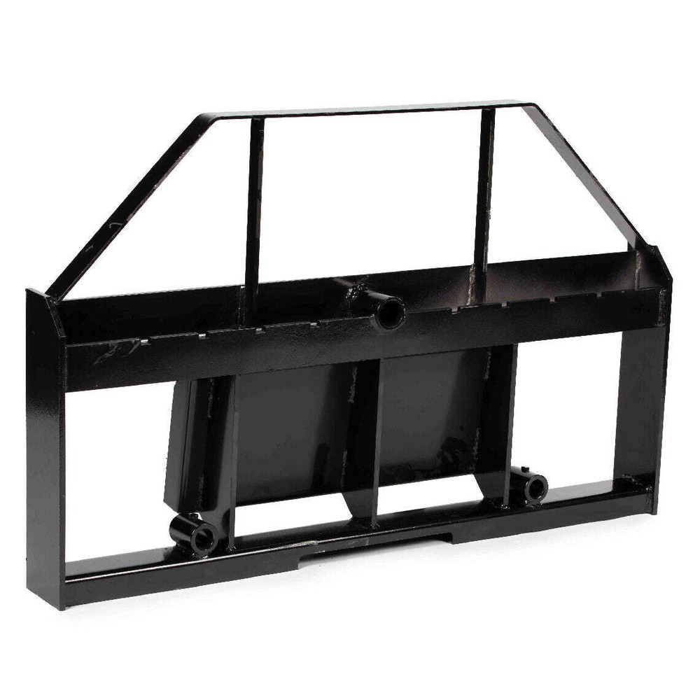 Titan Attachments Mini Skid Steer Pallet Fork Frame, Rated 4000 LB, Quick Tach