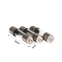 100pcs .1A .5A 1A 2A 3A 5A 10A 15A 20A Glass Fast Blow Fuse 250v 5x20mm US Ship