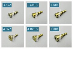Healing Abutment Cap RC NC Titanium Fit Straumann ITI BLT Regular Narrow Cross