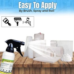 Rigidizer – Coating for Ceramic Fiber Blanket – 1 Quart, Fireproof Insulation