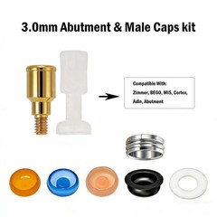 US Dental Zest Locator Overdenture Abutment for Zimmer TSV 3.5mm Internal Hex