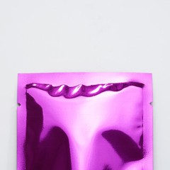 100/500 Rose Purple Mylar Foil Sample Size SlickSeal™ Flat Open Fill Packet