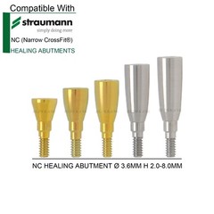 Healing Abutment NC/RC Cover Screw Healing Components fit Straumann BL/BLT