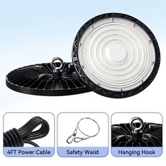 100W UFO Led High Bay Light Warehouse Factory Commercial Industrial Shop Light