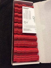 Allen-Bradley 1492-J3-RE, Feed Thru Terminal Block, 3mm, Red, Box Of 100 Pcs