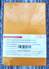 Go Girl Food Journal and Wellness 120 Page 6 Month Planner FREE SHIPPING