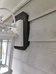 White Siding Mounting Kit 1-Pack for 1/2″ Lap Double