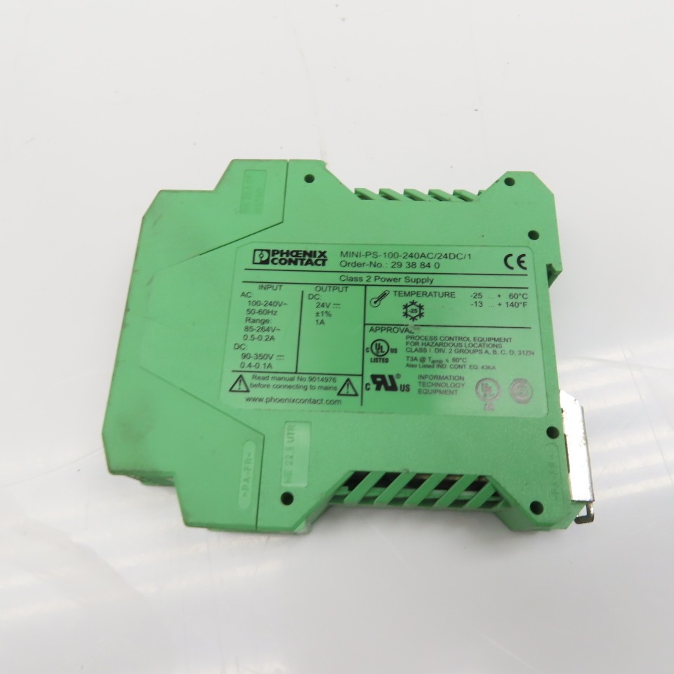 Phoenix MINIPS-100-240AC/24DC/1 Mini Power Supply 100-240V 24VDC Output