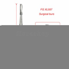 Dental FG 557 SL Surgical Carbide Burs Friction Grip FGOS XL 557 25mm