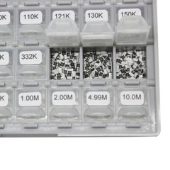 AideTek 1206 Size SMD SMT 1% Sample Resistor Kits 144 Values 100PCS R1206 USA