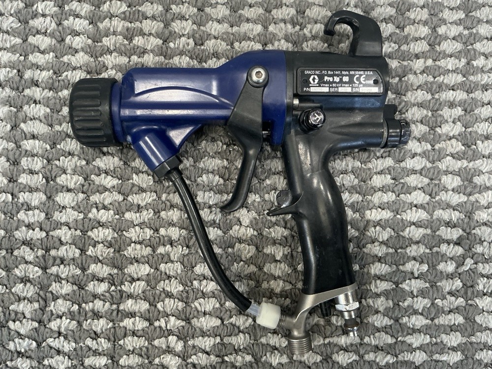 GRACO PRO XP 60 AIR SPRAY MANUAL ELECTROSTATIC GENERAL GUN