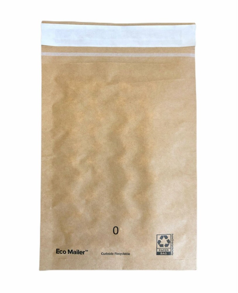 25 7″ x 9″ Recyclable Padded Mailers Eco Friendly Envelopes Self Seal Tear Strip
