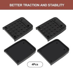 4Pcs Stilt Sole Anti-Slip Foot Pads for Drywall, Drywall Stilts Part Kits, Const