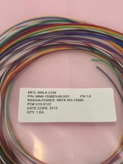 New Min-E-Con MNR-15S6E5 M Series 15 Socket Contacts 7 Strand 60″ MIL-DTL-83513