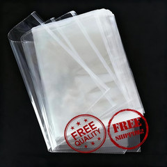 Self Adhesive Resealable 12″ x 15″ Clear Plastic Cellophane Poly Bags/Packaging