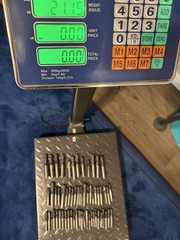 Lot of 21lbs 1oz Scrap Misc Solid Carbide