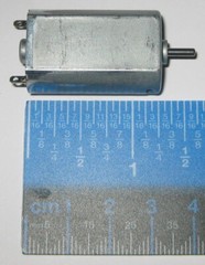 Mabuchi FF-180SH Motor – 1.2 V DC – 7000 RPM – Shaver / Toothbrush Motor