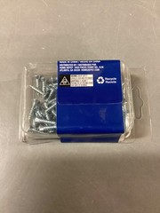 #8 x 3/4in Phillips Flat Head Zinc Plated Wood Screw, 5 Box of 100 pcs (801812)