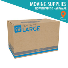 (10 pack) Pen+Gear Large Heavy Duty Kraft Moving Boxes, 27L x 15W x 17H