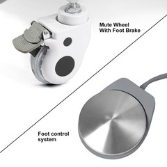 360° Swivel Dental Hygiene Prophy Handpiece Air Motor 4 Holes W/ 4:1 Nose Cone