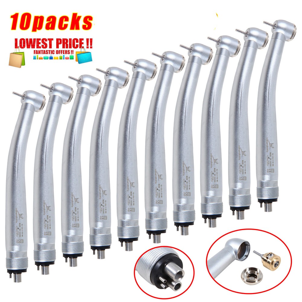 10* Yabangbang Dental (LED E-generator) High Speed Handpiece 2/4 holes For KaV