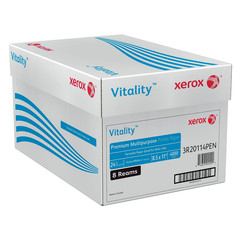 Xerox Vitality 8.5-Inch X 11-Inch Premium Multipurpose Paper, 24 Lbs., 97 Bright