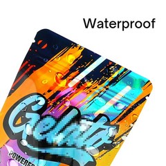 100Pcs 3.5g Smell Proof Zip Seal Mylar Bags Resealable Food Candy Storage Pouch