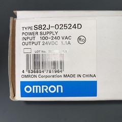 NEW OMRON S82J-02524D POWER SUPPLY INPUT AC100-240V 50/60HZ 0.8A Out DC24V, TEC