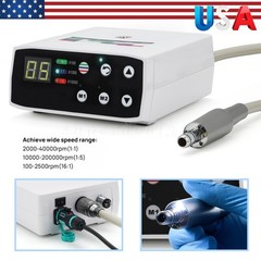 Dental Brushless LED Electric Micro Motor For NSK E-Type 1:1/1:5/16:1 Handpiece