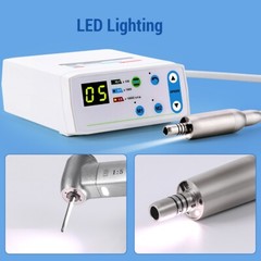 AZDENT Dental Brushless Electric LED Micro Motor Internal Spray E-type 3.4Ncm US