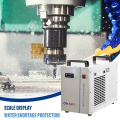 7L CW-5202 Industrial Water Chiller for 80-180W CO2 Laser Engraver Cutter