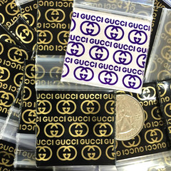 BaggiesSince1987 – 1515 Baggies Design Zip Bags METALLIC PRNT A1~76, READ DETAIL