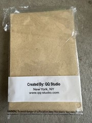 QQ Studio Open Top Kraft Mylar Heat Sealable Bags (100 Pack)