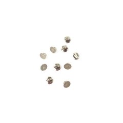 Dental Orthodontic Lingual Buttons Bondable Ceramic Round/Rectangular Base 10Pcs