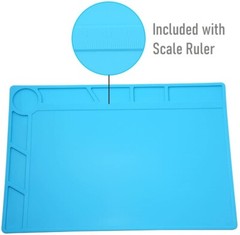 Anti-Static Heat Insulation Silicone Soldering Repair Mat Phone PC Work Desk Pad