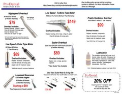 NSK Various Dental Handpiece Universal Back Cap Wrench