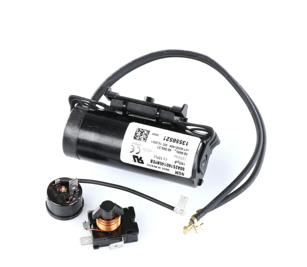 True 986825 Start Component Kit, 160μF, 165VAC, 50/60Hz, EMI70UER, 957219/957224