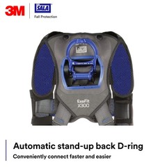 3M 1113030 DBI-SALA ExoFit X300 Comfort Vest Climbing Harness Fall Protection