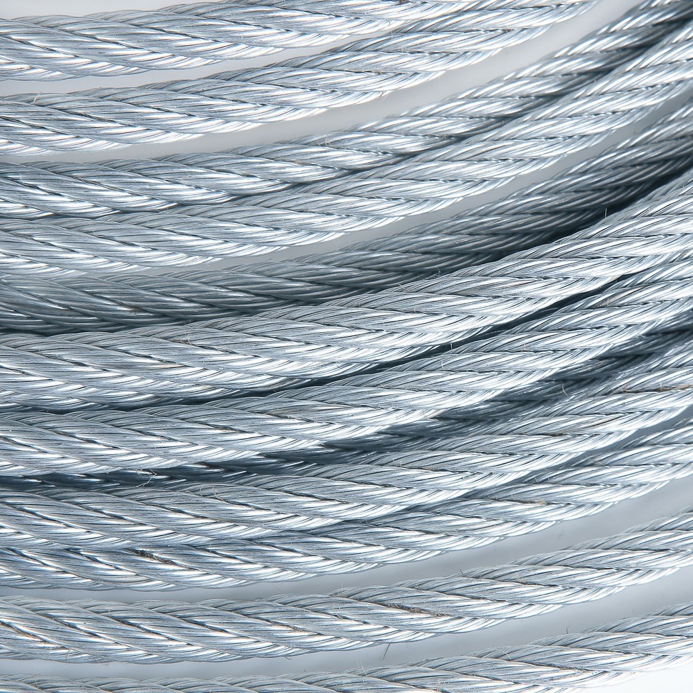 1/8″ Galvanized Aircraft Cable Steel Wire Rope 7×19 (700 Feet)