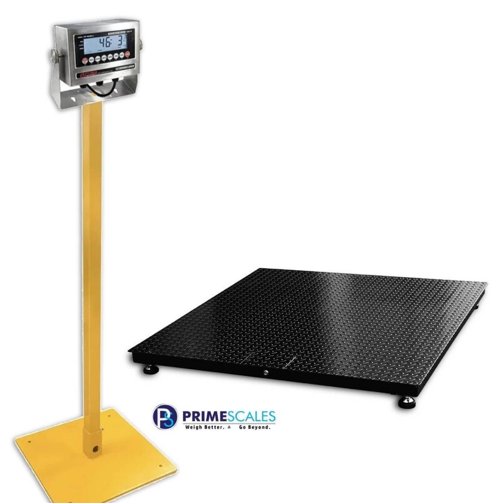 New 48×48 Floor Scale 5000 lb Industrial Warehouse Platform Scale