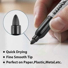 Permanent Markers Bulk, Permanent Marker Bulk Pack of 72, 4 Assorted Colors, …