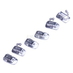 20/50sets Dental Buccal Tubes 1st/2nd Molar Bondable Roth/MBT 018 /022 Non-Conv
