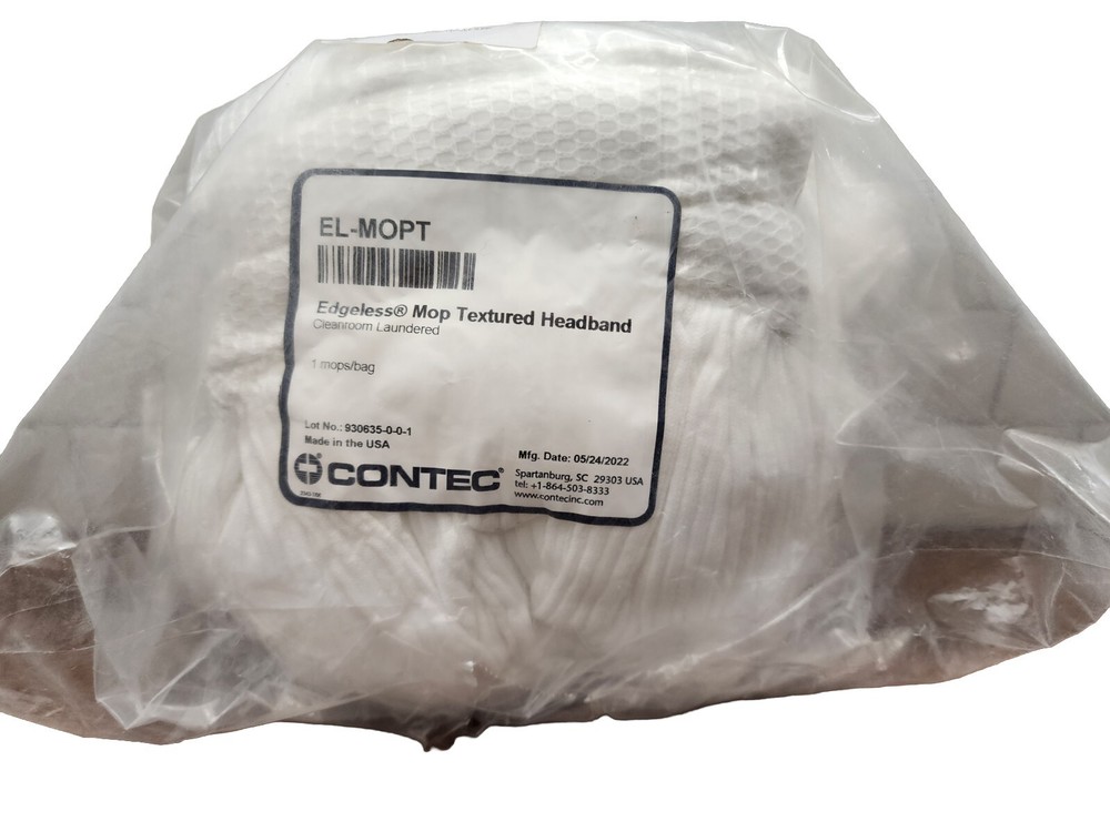 Contec Edgeless Mop Textured Headband Part Number EL-MOPT