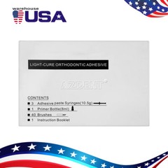 Dental Light Cure Orthodontic Bonding Bracket Light Cure Adhesive Kit