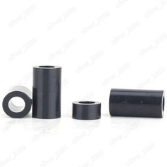 Black ABS Nylon Round Non-Thread Column Standoff Spacer Washer M3 M4 M5 M6-M10
