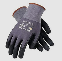 MaxiFlex PIP 34-874/L Foam Nitrile Grip Coated Work Gloves 12 Pieces Pack